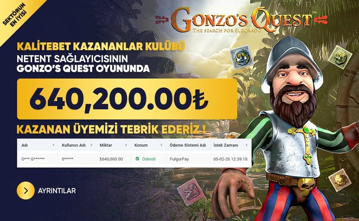Kalitebet kazanan duyurusu 1