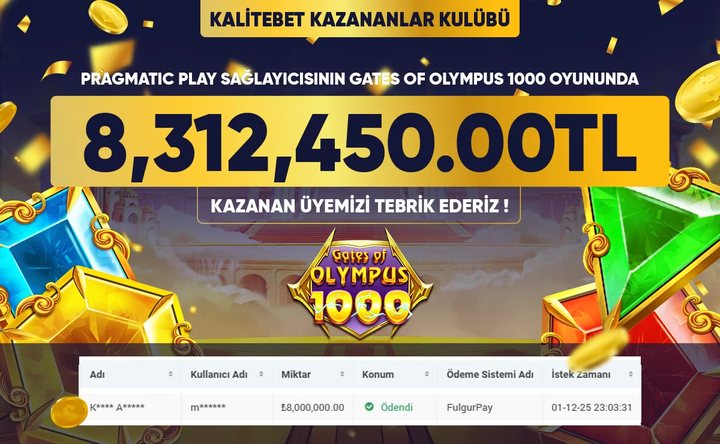 Kalitebet kazanan duyurusu 7