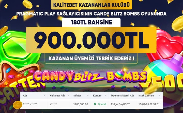 Kalitebet kazanan duyurusu 8